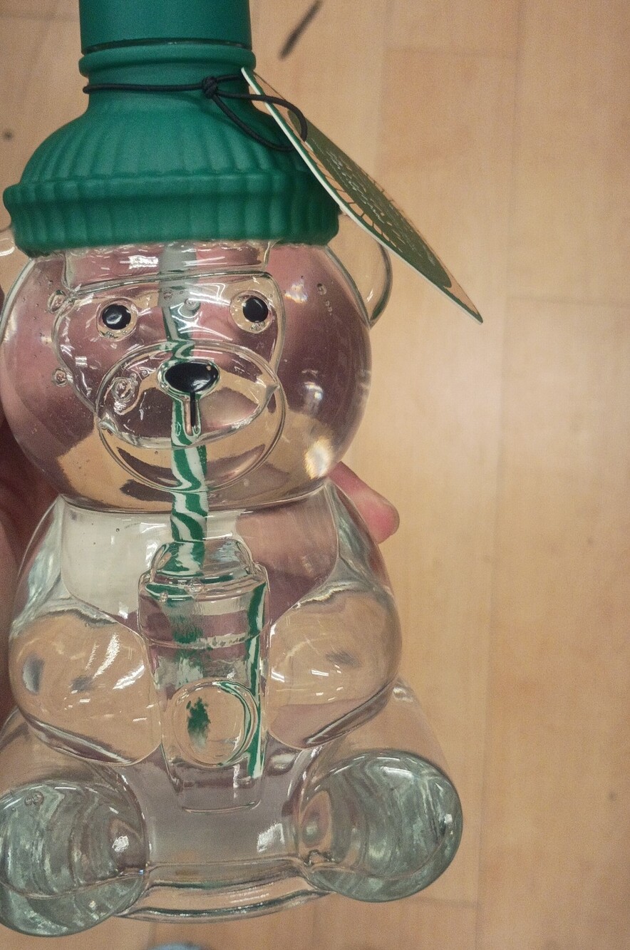 Viral TJ Maxx Bear holding Cup Hand Soap
